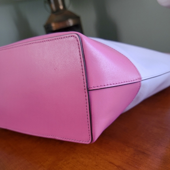 Kate Spade WKRU6708 Briel Large Tote Pink Leather Bag - Picture 8 of 15